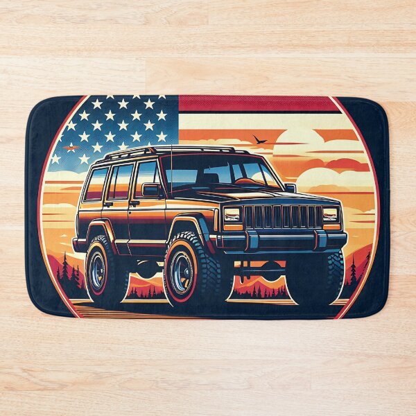 Item preview, Cherokee XJ 4x4 USA offroad Vintage old school vehicle  - Scenic view designed and sold by Off-Road-Zone.