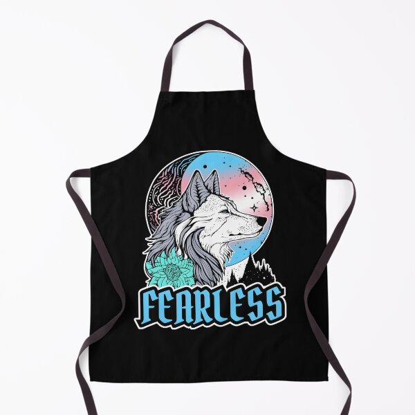 Item preview, Fearless Wolf Under The Moon in Transgender Flag Colors LGBTQ Pride Month designed and sold by Savchuk-Vova.