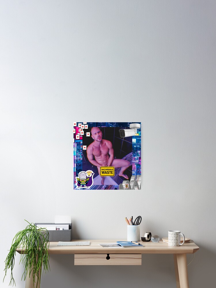 Johnny Sins In The Shower Poster