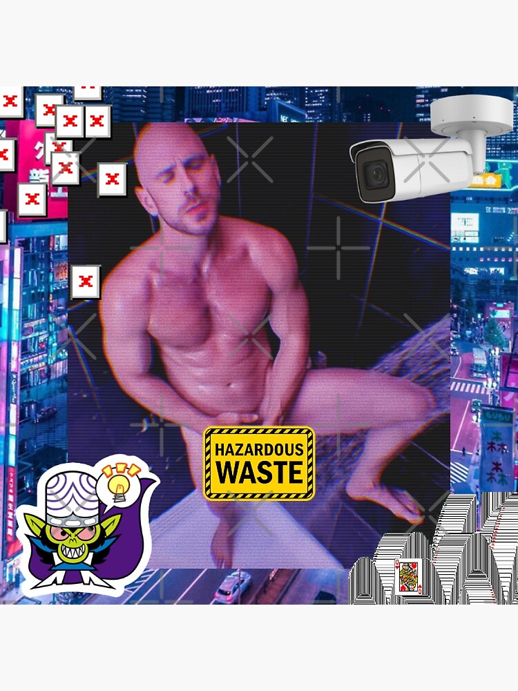 Johnny Sins In The Shower Poster