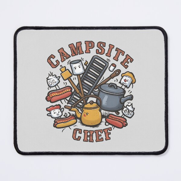 Item preview, Campsite Chef Funny Camping and Hiking designed and sold by Little Designs.