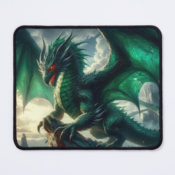 Item preview, emerald dragon designed and sold by adiel14.