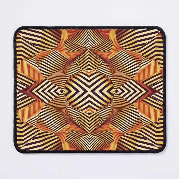 Item preview, Elegant Monochrome Labyrinth: 3D Black & White Stripes designed and sold by DesigntshirtWB.