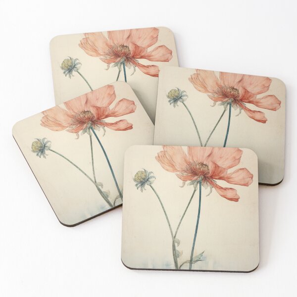 Item preview, Single Flower Watercolour Style designed and sold by whitecat23.