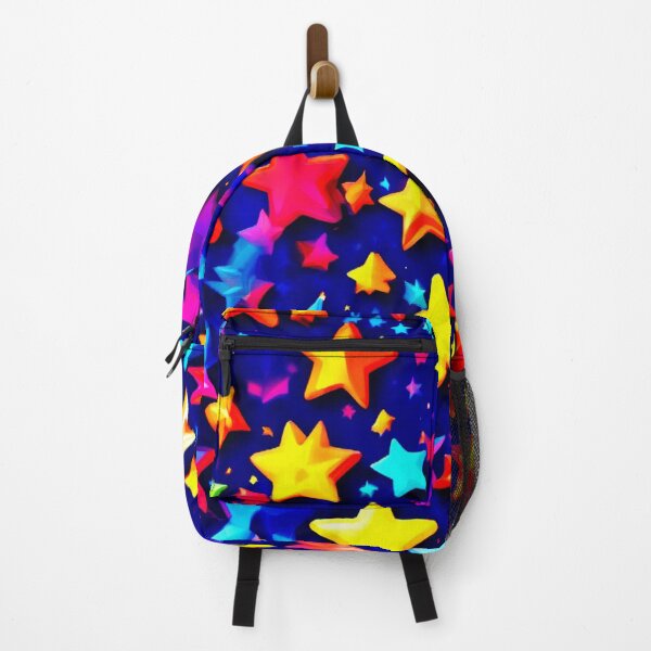 Item preview, Vibrant Stars: Colorful Cartoon Art Delight designed and sold by Health And Fitness Posts e-Store.