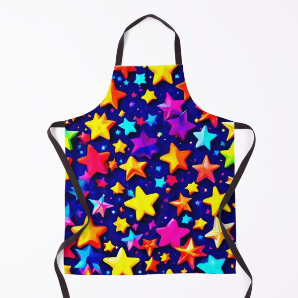 Item preview, Vibrant Stars: Colorful Cartoon Art Delight designed and sold by Health And Fitness Posts e-Store.