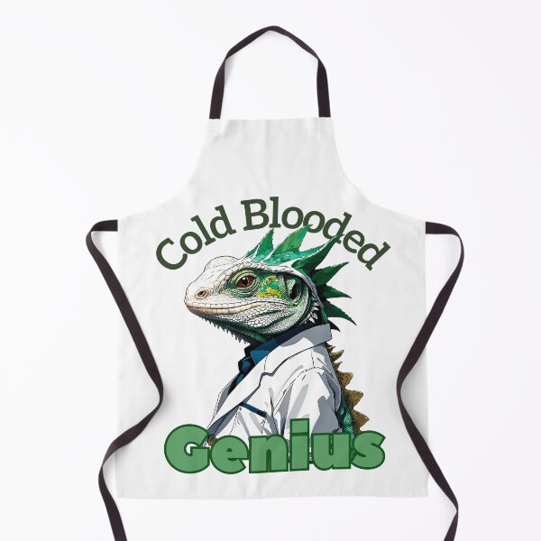 Item preview, Cold Blooded Genius: A Lizard in a Labcoat designed and sold by JackrabbitPub.