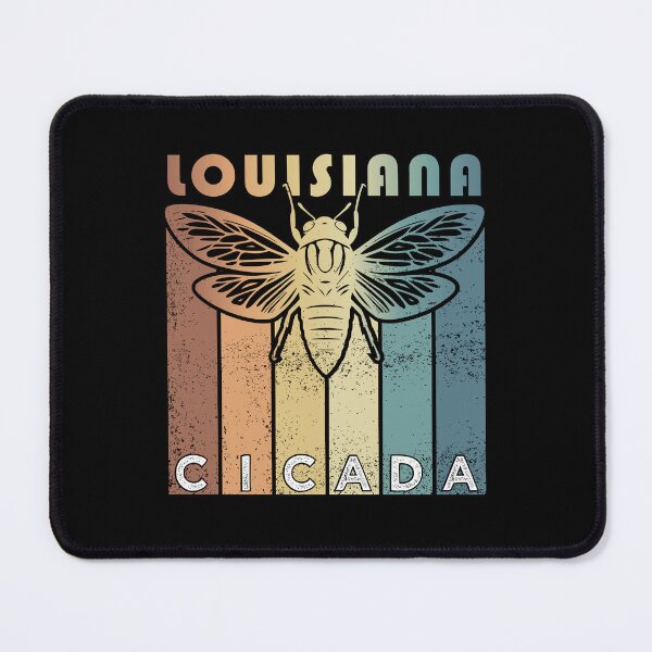 Item preview, Retro Louisiana 2024 Cicada Summer Swarm, Vintage  Cicada designed and sold by ArtByKatti.