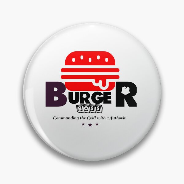 Artikelvorschau, Burger wenden, Namen notieren: Der Burger Boss: von EgyApe Artists entworfen und verkauft von egyape ⭐⭐⭐⭐⭐.