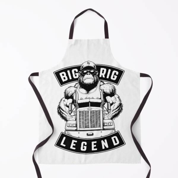 Item preview, Funny Trucker Bigfoot Big Rig Legend Truck Driver designed and sold by GrandeDuc.