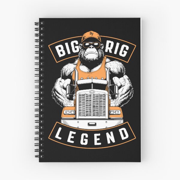 Item preview, Funny Trucker Bigfoot Big Rig Legend Truck Driver designed and sold by GrandeDuc.