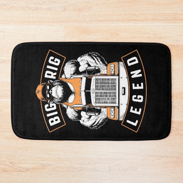 Item preview, Funny Trucker Bigfoot Big Rig Legend Truck Driver designed and sold by GrandeDuc.