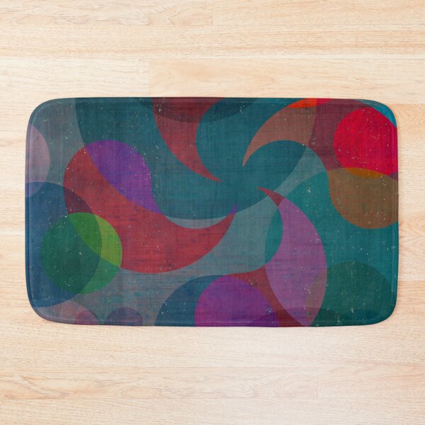 Item preview, lauburus and circles in cold colors designed and sold by Javier Arizabalo Garcia.