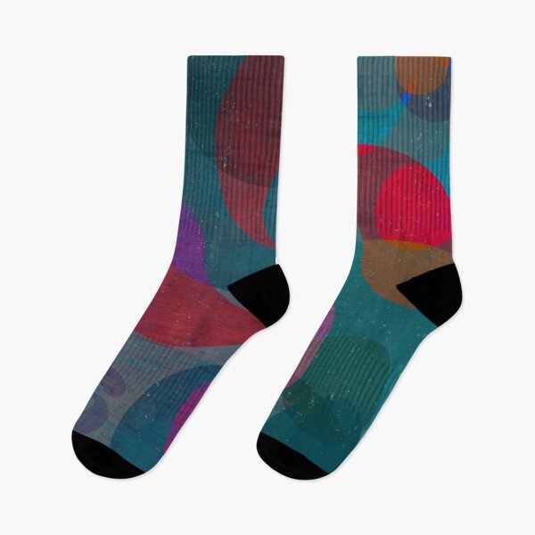 Item preview, lauburus and circles in cold colors designed and sold by Javier Arizabalo Garcia.