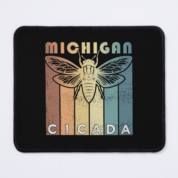Item preview, Retro Michigan 2024 Cicada Summer Swarm, Vintage Cicada designed and sold by ArtByKatti.