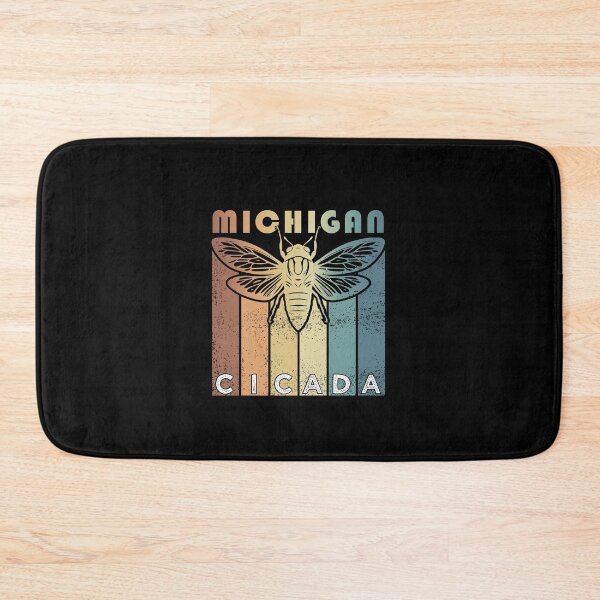 Item preview, Retro  Michigan 2024 Cicada Summer Swarm, Vintage  Cicada designed and sold by ArtByKatti.