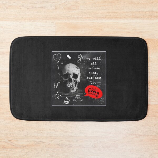 Item preview, Enjoy every moment, black and white artwork designed and sold by silent-violin.