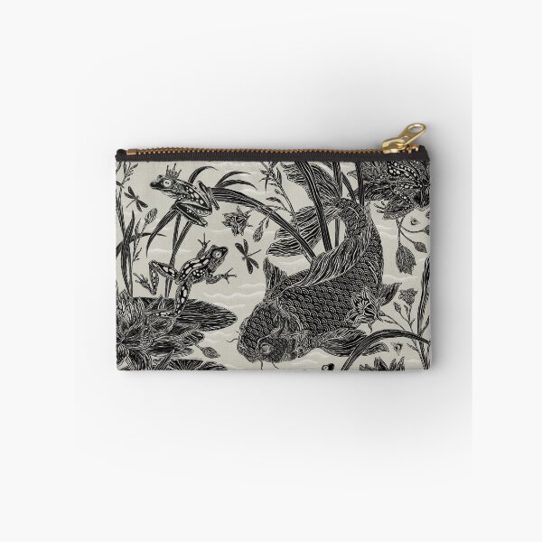 Item preview, Royal Frog Pond Black and Tan designed and sold by Silver Steer Design.