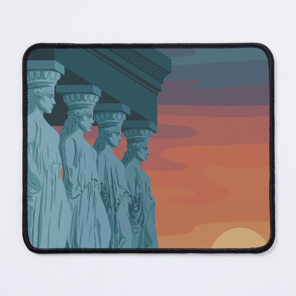 Item preview, Caryatids of the Erechtheion: Sunset designed and sold by art-by-soma.