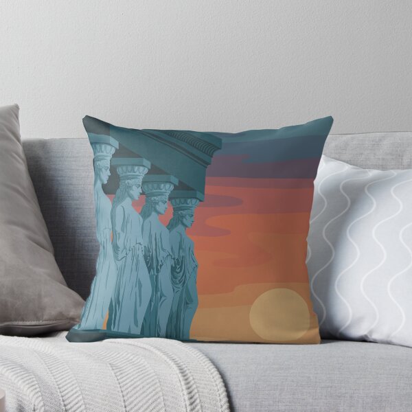 Item preview, Caryatids of the Erechtheion: Sunset designed and sold by art-by-soma.