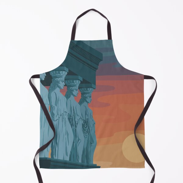 Item preview, Caryatids of the Erechtheion: Sunset designed and sold by art-by-soma.