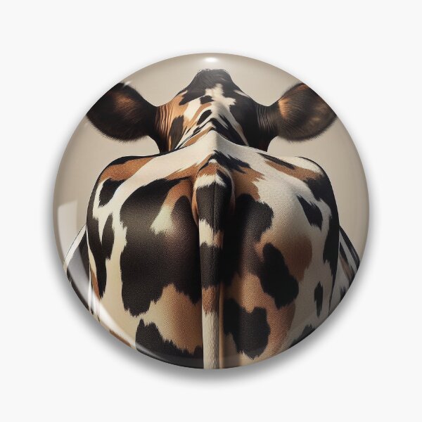 Item preview, Cow from behind designed and sold by hhh-art.
