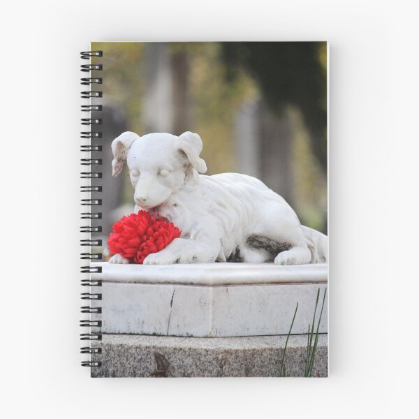 Item preview, Dog Tombstone With Red Flower designed and sold by Cynthia48.