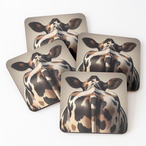 Item preview, Cow from behind designed and sold by hhh-art.