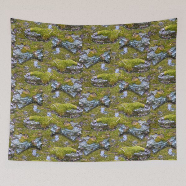 Item preview, Mossy mountain rocks designed and sold by EverHigh.