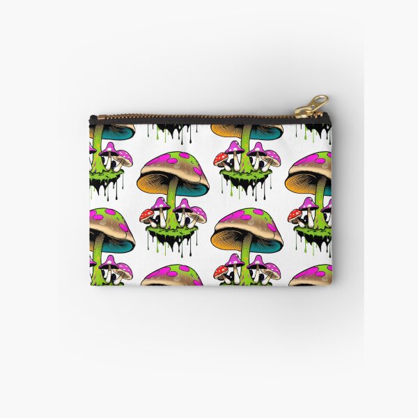 Item preview, Multicolored mushrooms with streaks of paint. Cool, youthful print. designed and sold by Harmonysens.