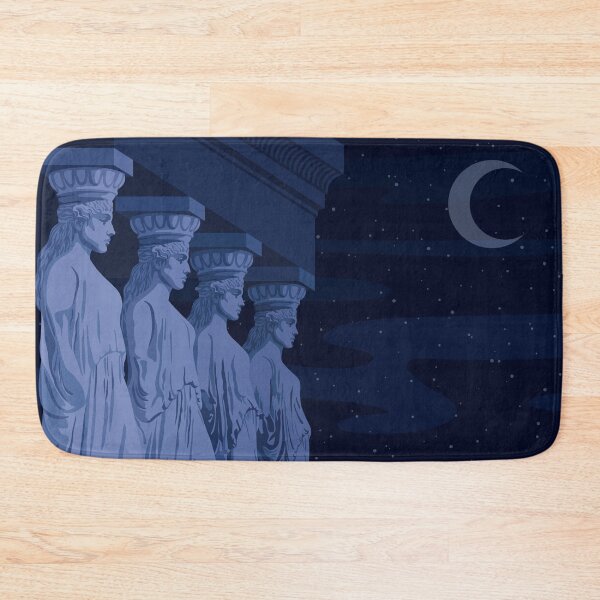 Item preview, Caryatids of the Erechtheion: Night designed and sold by art-by-soma.