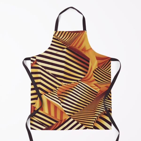 Item preview, Elegant Monochrome Labyrinth: 3D Black & White Stripes designed and sold by DesigntshirtWB.