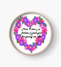 Mother's Day Uhr