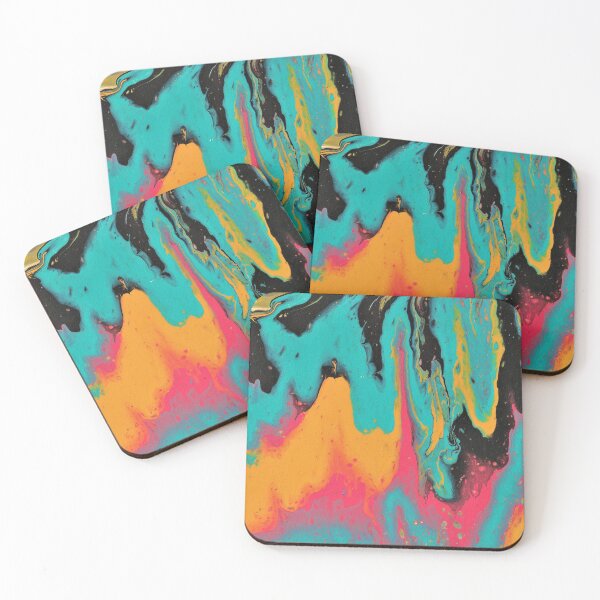 Item preview, La Fiesta 2 Colorful Fluid Acyrlic Abstract designed and sold by Doug  Siegel.