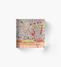 Hair Jam Acrylic Block