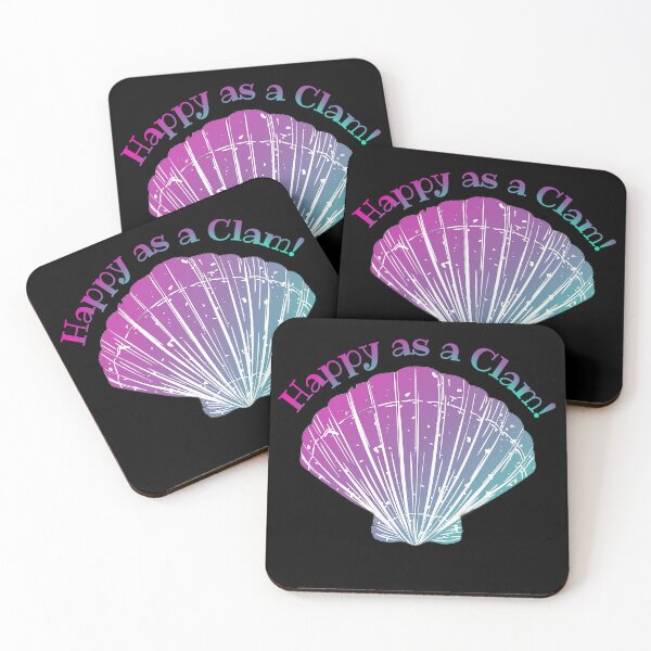 Item preview, Happy as a Clam! Traveler Beach Gift designed and sold by SSustainable.
