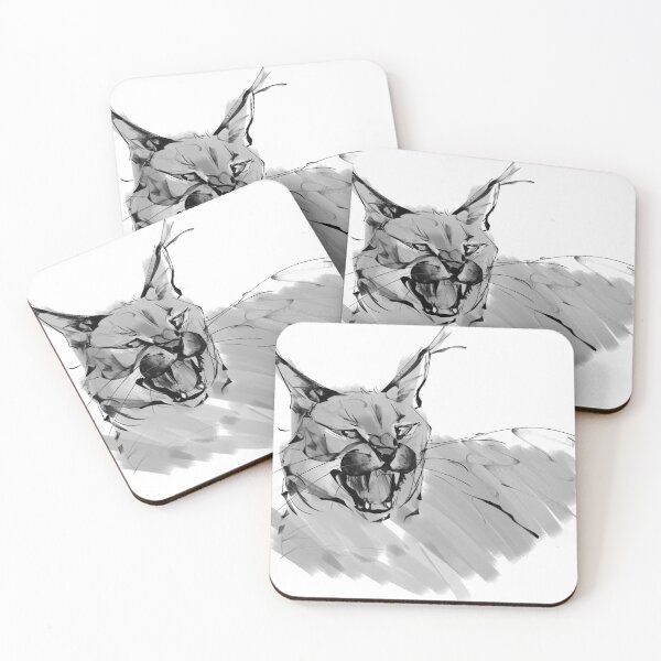 Item preview, Hissing Caracal designed and sold by CareFusionArts.