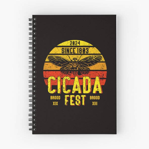 Item preview, Cicada Fest 2024 Broods XIX & XIII Vintage Entomology designed and sold by TDesignFactory.