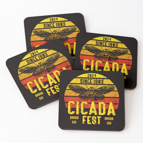 Item preview, Cicada Fest 2024 Broods XIX & XIII Vintage Entomology designed and sold by TDesignFactory.