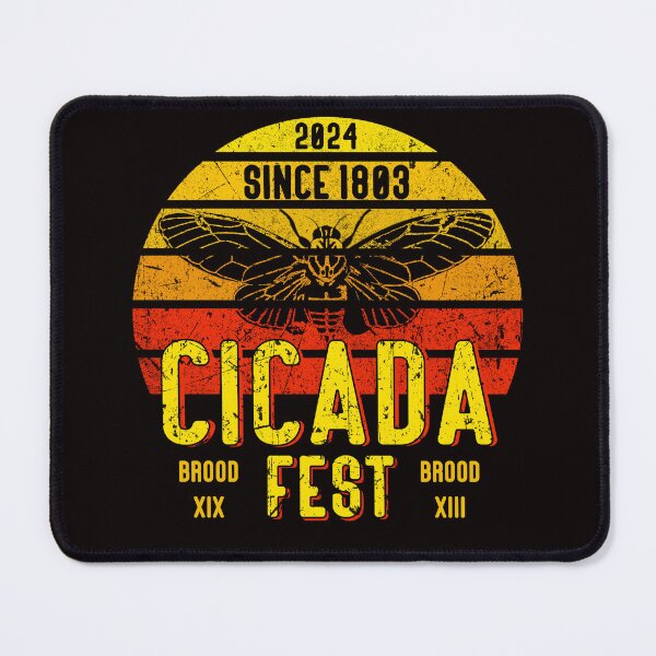 Item preview, Cicada Fest 2024 Broods XIX & XIII Vintage Entomology designed and sold by TDesignFactory.