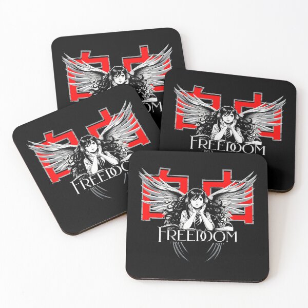 Item preview, Freedoom - Music frees you designed and sold by Animetal-Shop.