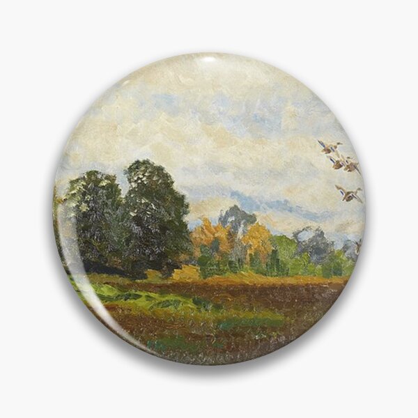 Item preview, Landscape with Mallards Taking Off designed and sold by tomorrowsart.
