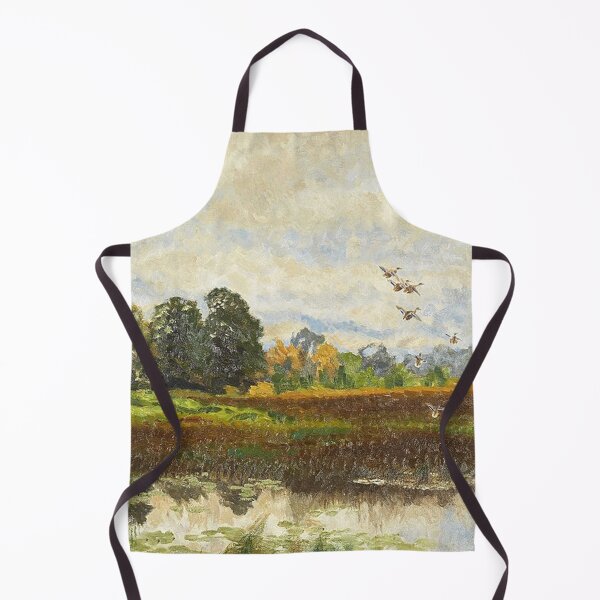 Item preview, Landscape with Mallards Taking Off designed and sold by tomorrowsart.