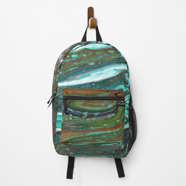 Item preview, Packin Up 2 Unique Green Acrylic Abstract designed and sold by Doug Siegel.