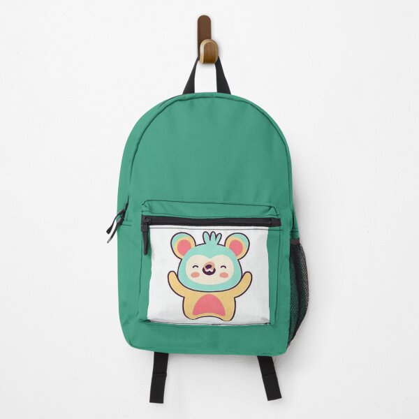 Item preview, Adorable colorful little animal friend, waving, happy face designed and sold by FotoworldEdel.