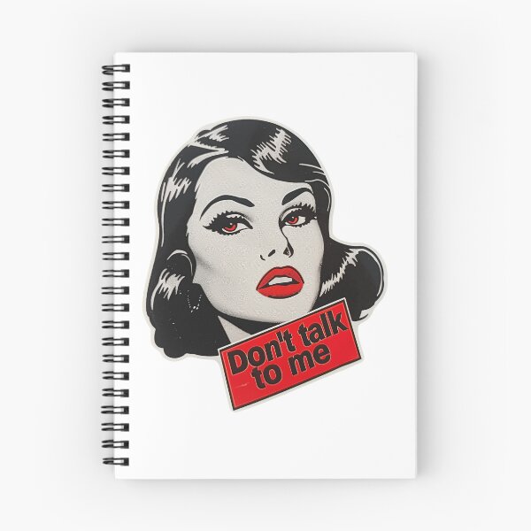Item preview, Don't Talk to Me - Girl designed and sold by RevivalPopShop.