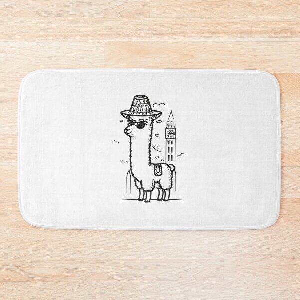 Item preview, Peruvian llama lost in London designed and sold by ZMaria.