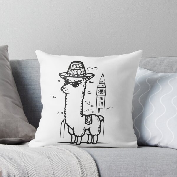 Item preview, Peruvian llama lost in London designed and sold by ZMaria.