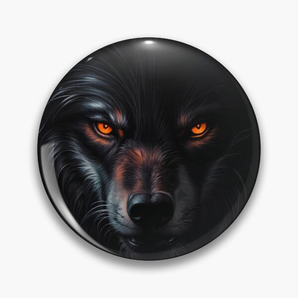 Item preview, The Look of a Wolf in total darkness designed and sold by PixelCraftDSG.