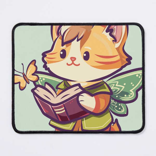 Item preview, Scholar Final Fantasy DnD Cat designed and sold by Juniqua.